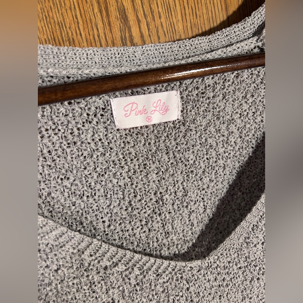 Pink Lily Sweater - Picture 3 of 6